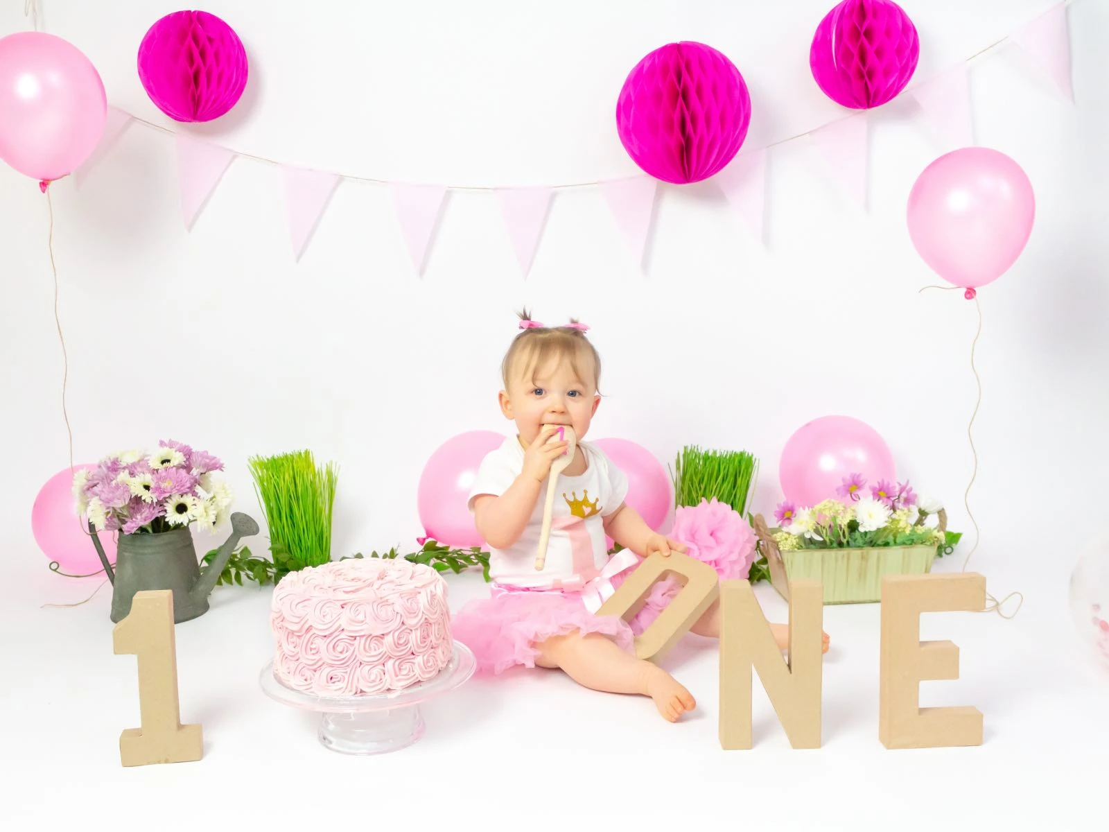 1 year old cake smash photography